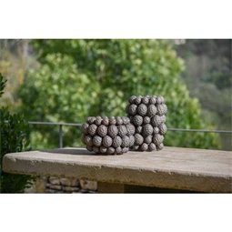 Váza tobozzal 25x25x31 cm