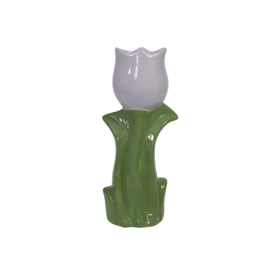 Váza tulipán alakú 20,5 cm