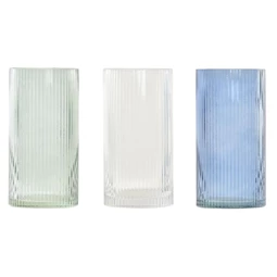 Váza 10x10x20 cm 3 féle