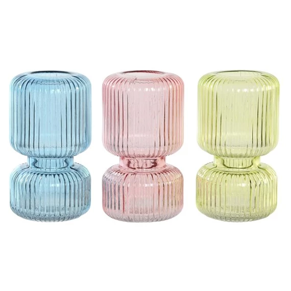 Váza 12x12x21 cm 3 féle