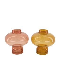 Váza 19,5x19,5x20,5 cm 2 féle