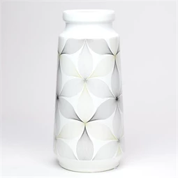 Váza virág mintával 14x30x9 cm