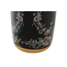 Váza virágokkal 14x14x24 cm