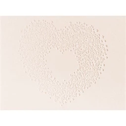 Vendégkönyv papír 20,5x20,5cm világos rózsaszín