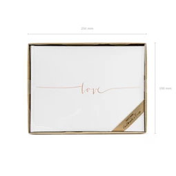 Vendégkönyv szerelem 24x18,5 cm 22 oldal