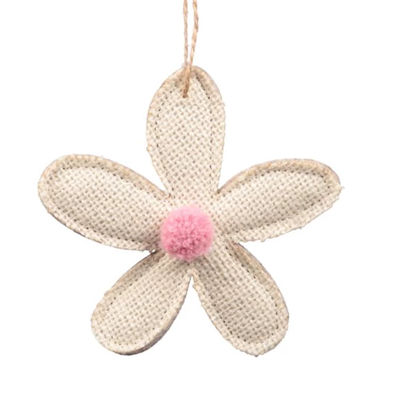 Virág akasztós 11,5x11,5 cm S/6