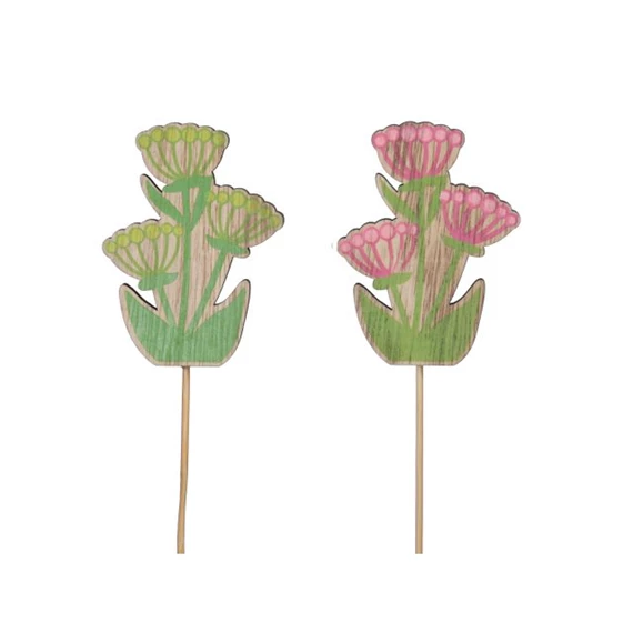 Virág betűzős 7,5 cm 2 féle S/12