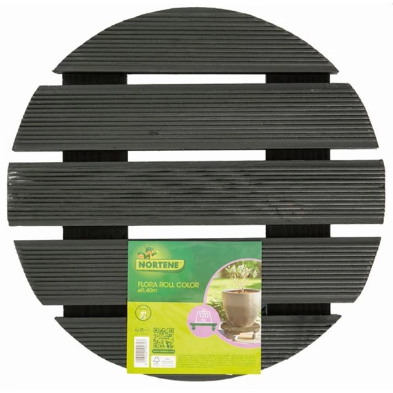 Virágalátét gurulós 40 cm