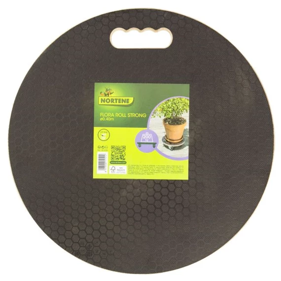 Virágalátét gurulós 40 cm