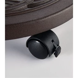 Virágalátét gurulós, virágmintával 30 cm