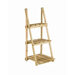 Virágállvány 3 szintes 44x42 cm x 1 m