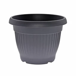 Virágcserép Campana bordázott, kerek 70x70x52 cm