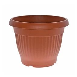 Virágcserép Campana bordázott, kerek 45x26x32 cm