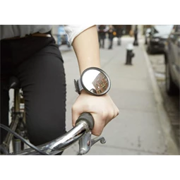 Visszapillantó tükör kerékpárhoz, csuklóra rögzíthető
