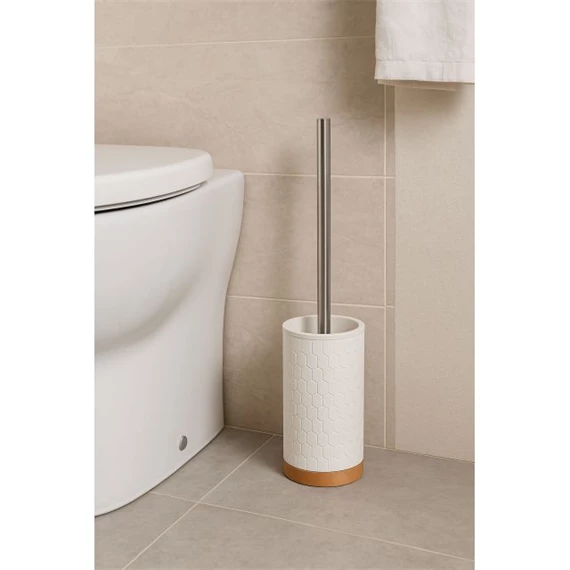 Wc kefe tartóval 9x9x37 cm