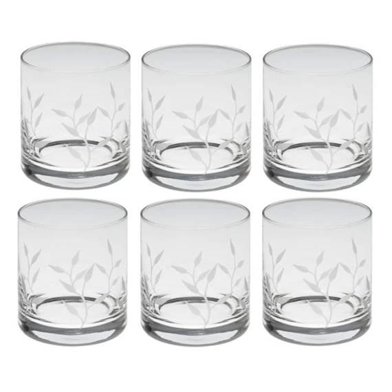 Whisky pohár Swarovski kristállyal 300 ml 8,8x8 cm S/6