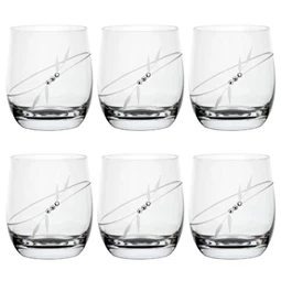 Whisky pohár Swarovski kristállyal 350 ml 9,5x8,4 cm S/6