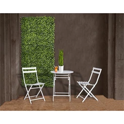 Zöldfal babérlevelekkel 1x1 m