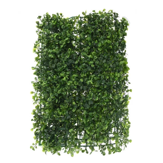 Buxus selyemvirág, négyzet 40x60 cm