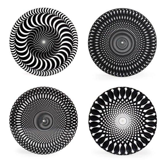 Poháralátét moaré mintával S/4